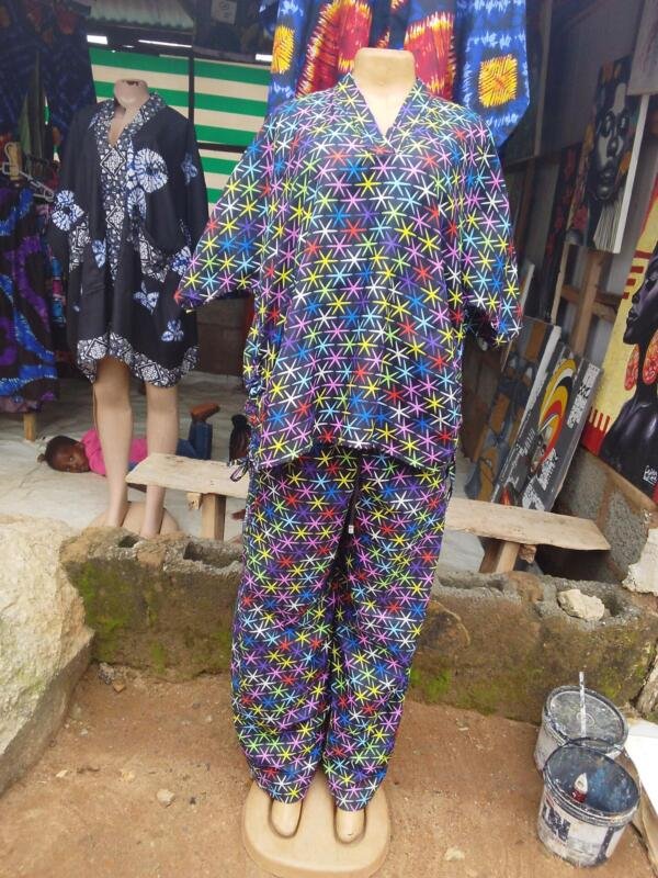 Ankara up down dress