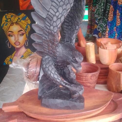 Wooden craft eagle