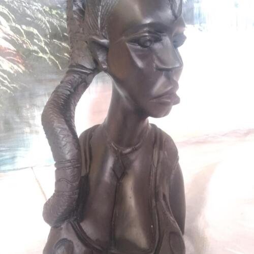Half body of Africa woman