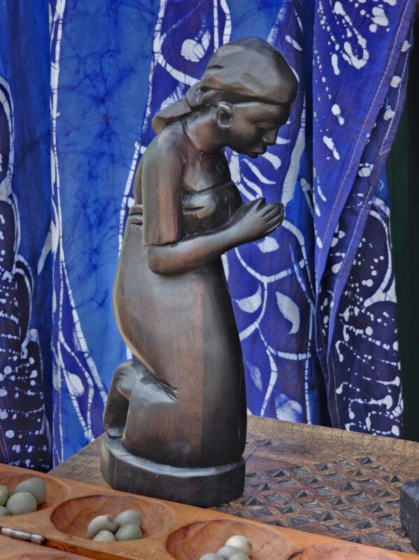 Mama Africa praying