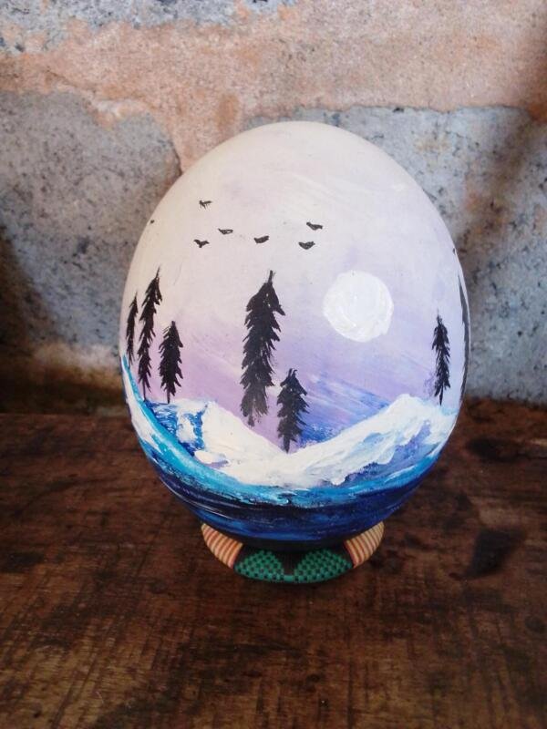 Ostrich eggs