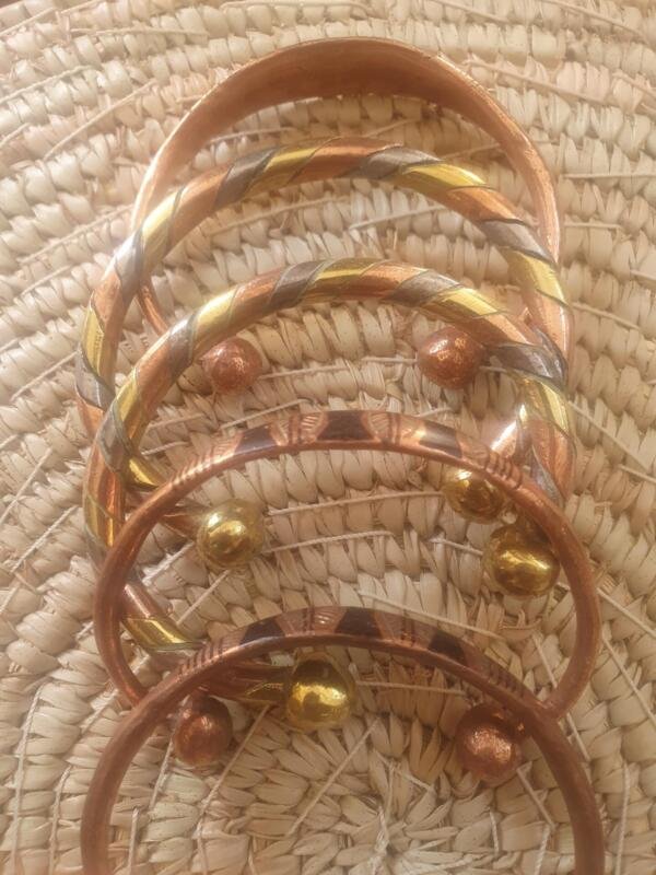 Copper bra less