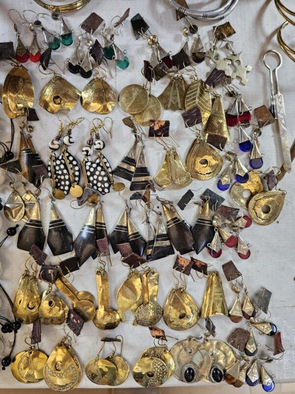 Bronze earing