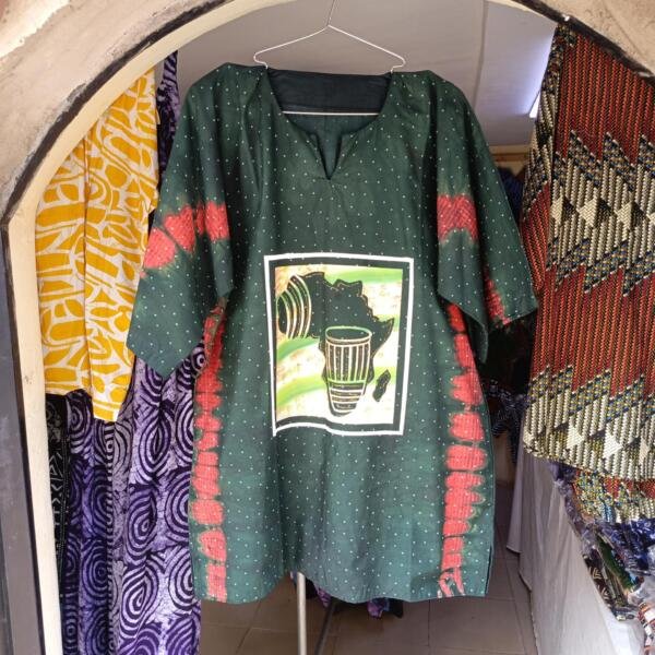 African unisex top
