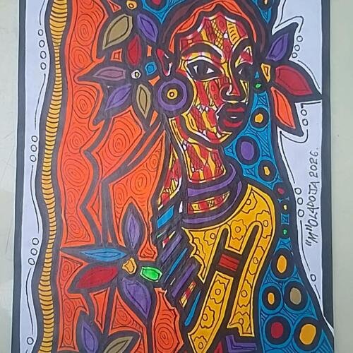 Africa beautiful lady
