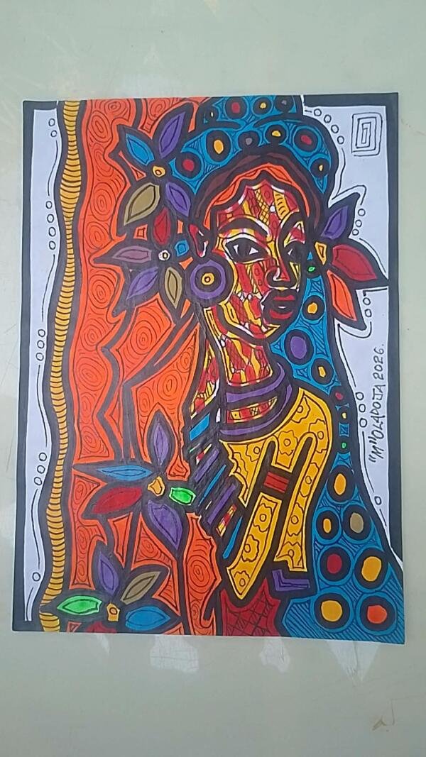 Africa beautiful lady